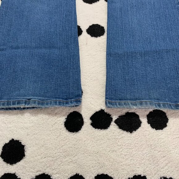 Vintage Y2K Gap I'm Curvy Low Rise Bootcut Medium Wash Denim Flare Jeans - Picture 5 of 13